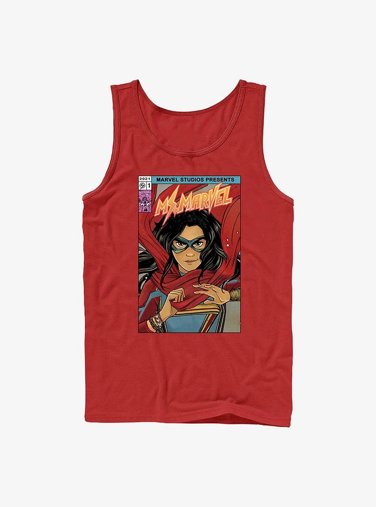 Marvel Ms. Comic Cover Tank