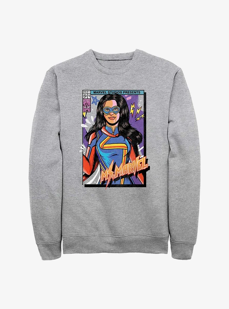 Marvel Ms. Cover Sweatshirt