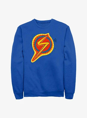 Marvel Ms. Decorative Symbol Sweatshirt