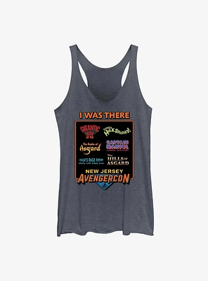 Marvel Ms. I Was There Avengercon Girls Raw Edge Tank
