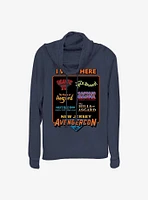 Marvel Ms. I Was There Avengercon Cowlneck Long-Sleeve Girls Top