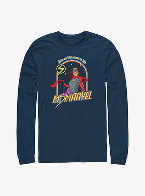 Marvel Ms. Retro Long-Sleeve T-Shirt