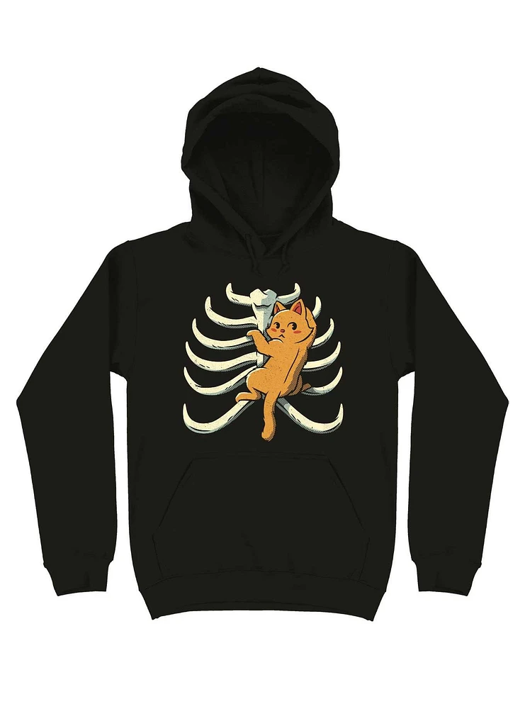 Cat Ribs Love Hoodie