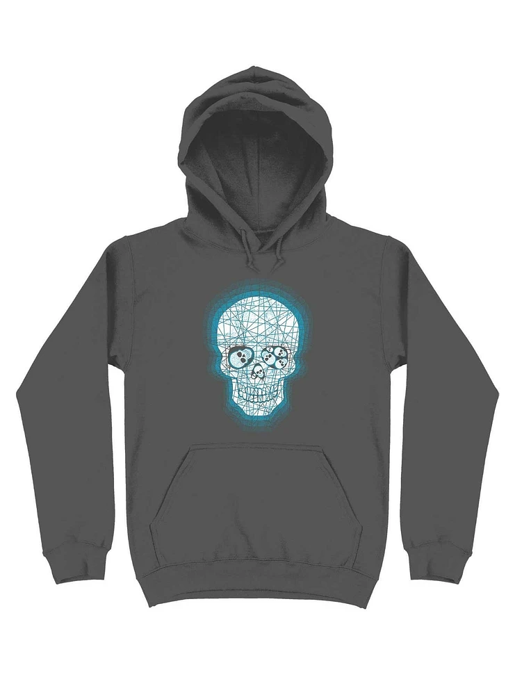 Confused Skull With Strange Memories Hoodie