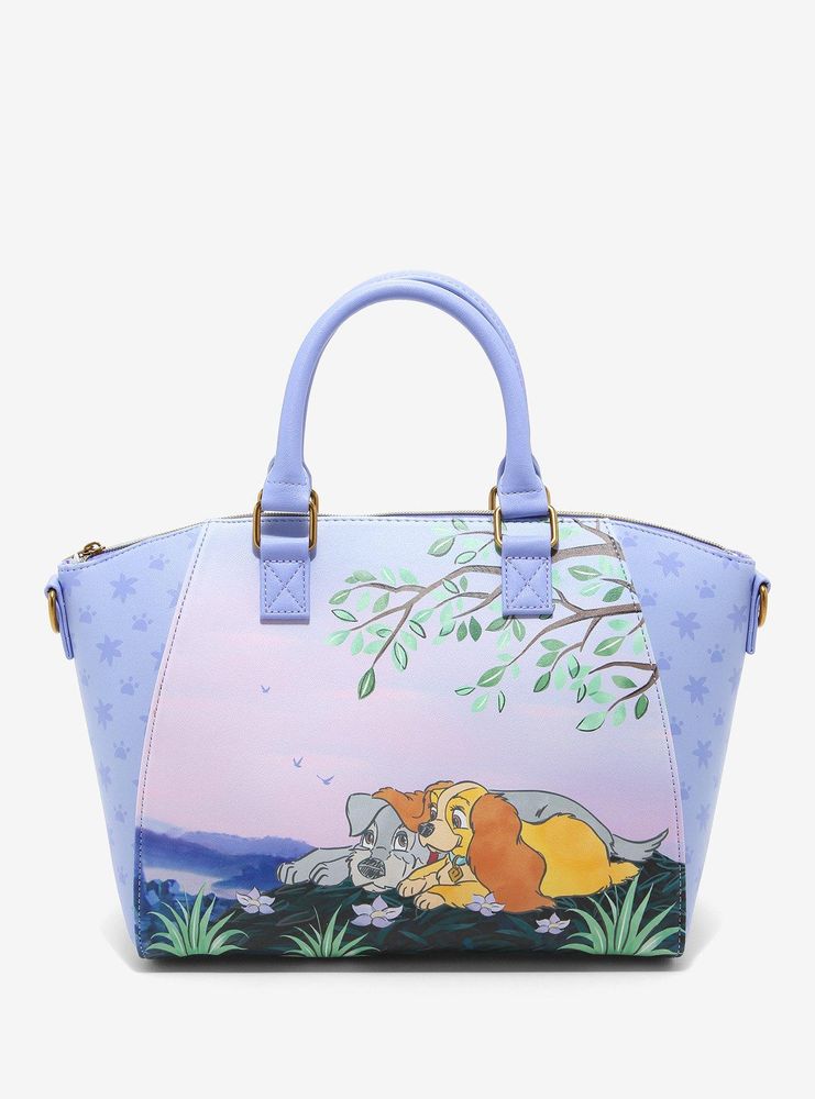 Loungefly Disney Lady And The Tramp Sunset Satchel Bag