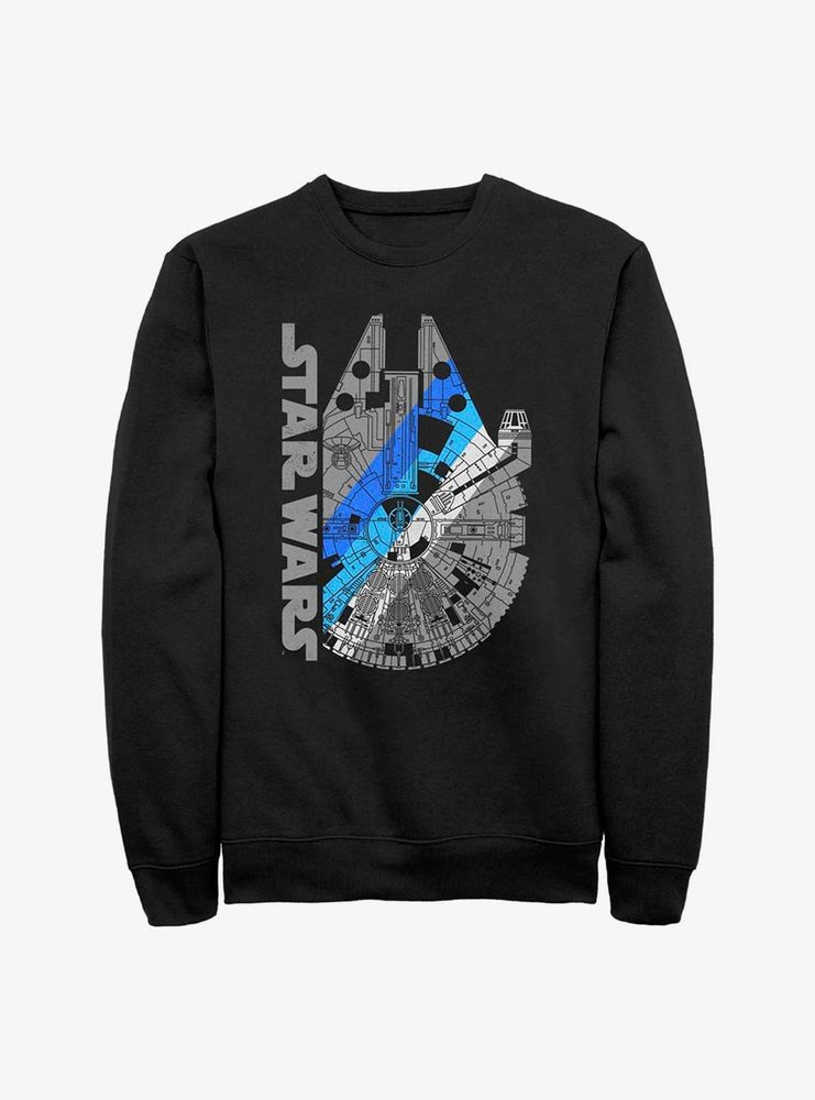 Star Wars Millenium Falcon Stripe Sweatshirt