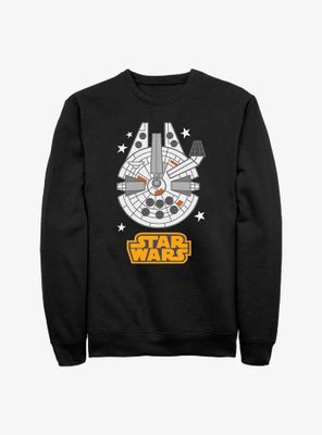 Star Wars Millenium Falcon Emoji Sweatshirt