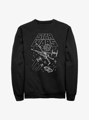 Star Wars Space Fight Sweatshirt