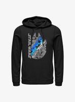 Star Wars Millenium Falcon Stripe Hoodie