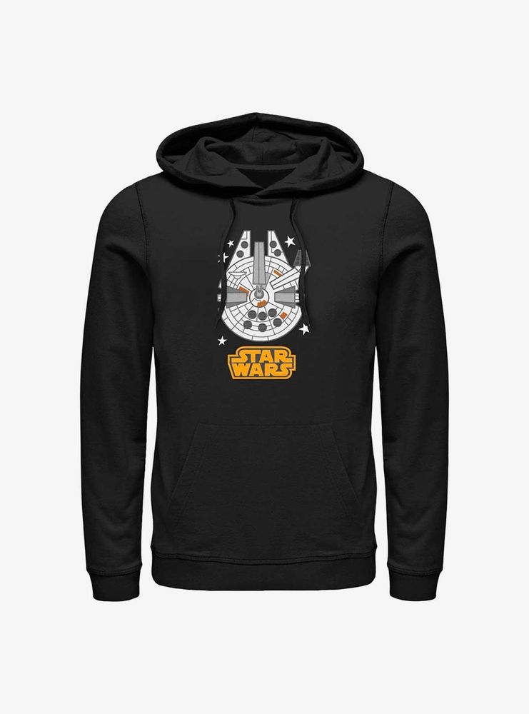 Star Wars Millenium Falcon Emoji Hoodie