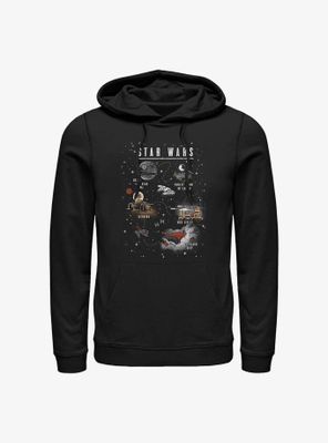 Star Wars Travel Through The Galaxy Hoodie