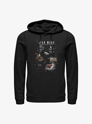 Star Wars Travel Through The Galaxy Hoodie