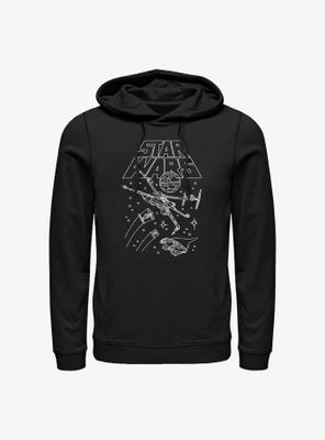 Star Wars Space Fight Hoodie