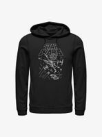 Star Wars Space Fight Hoodie