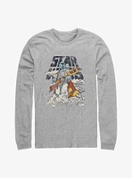 Star Wars Cloudy Boba Fett Long Sleeve T-Shirt