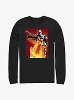Star Wars Jetpack Boba Fett Long Sleeve T-Shirt