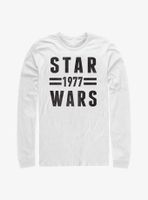 Star Wars 1977 Long Sleeve T-Shirt