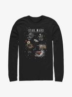 Star Wars Travel Through The Galaxy Long Sleeve T-Shirt