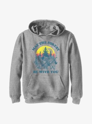 Star Wars May The Forest Be With You Youth Hoodie