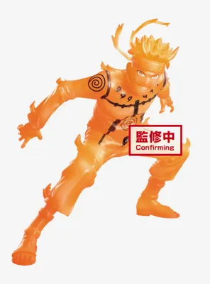 Banpresto Naruto Shippuden Vibration Stars Naruto Uzumaki Nine-Tails Chakra Mode (Ver. B) Figure