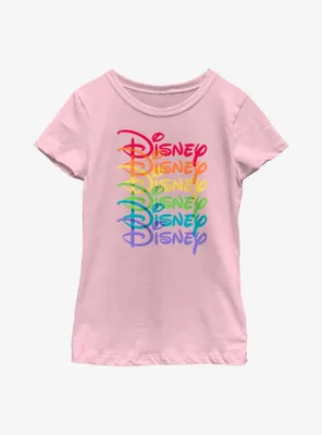 Disney Rainbow Stack Youth T-Shirt