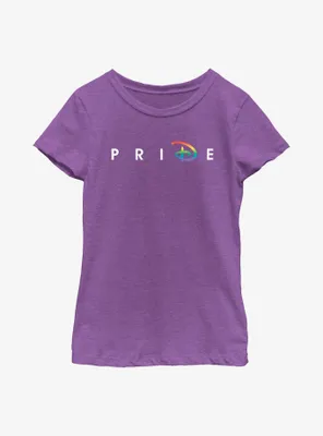 Disney Pride Rainbow Logo Youth T-Shirt