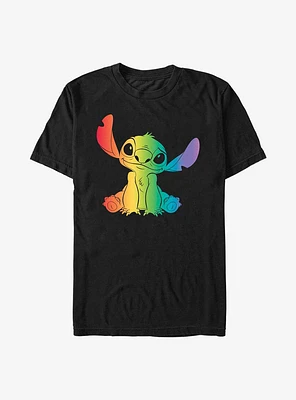 Disney Lilo And Stitch Rainbow Fill T-Shirt