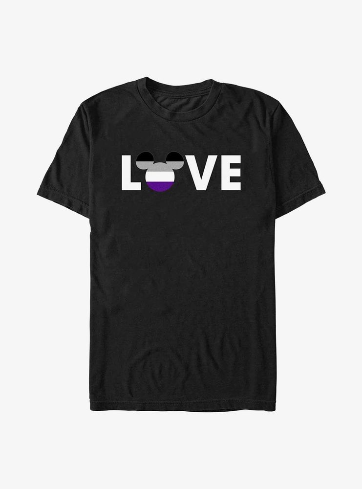 Disney Mickey Mouse Asexual Flag T-Shirt