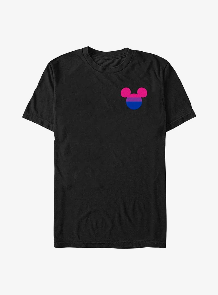 Disney Mickey Mouse Bisexual Pride Ears T-Shirt