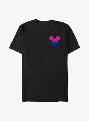 Disney Mickey Mouse Bisexual Pride Ears T-Shirt