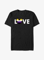 Disney Mickey Mouse Nonbinary Flag T-Shirt