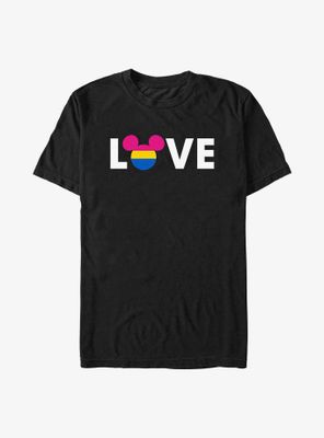 Disney Mickey Mouse Pansexual Flag T-Shirt
