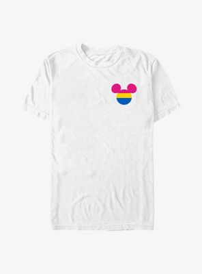 Disney Mickey Mouse Pansexual Badge T-Shirt