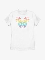 Disney Mickey Mouse Rainbow Circles T-Shirt