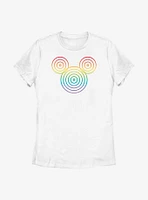 Disney Mickey Mouse Rainbow Circles T-Shirt