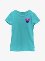 Disney Mickey Mouse Bisexual Pride Ears Youth T-Shirt