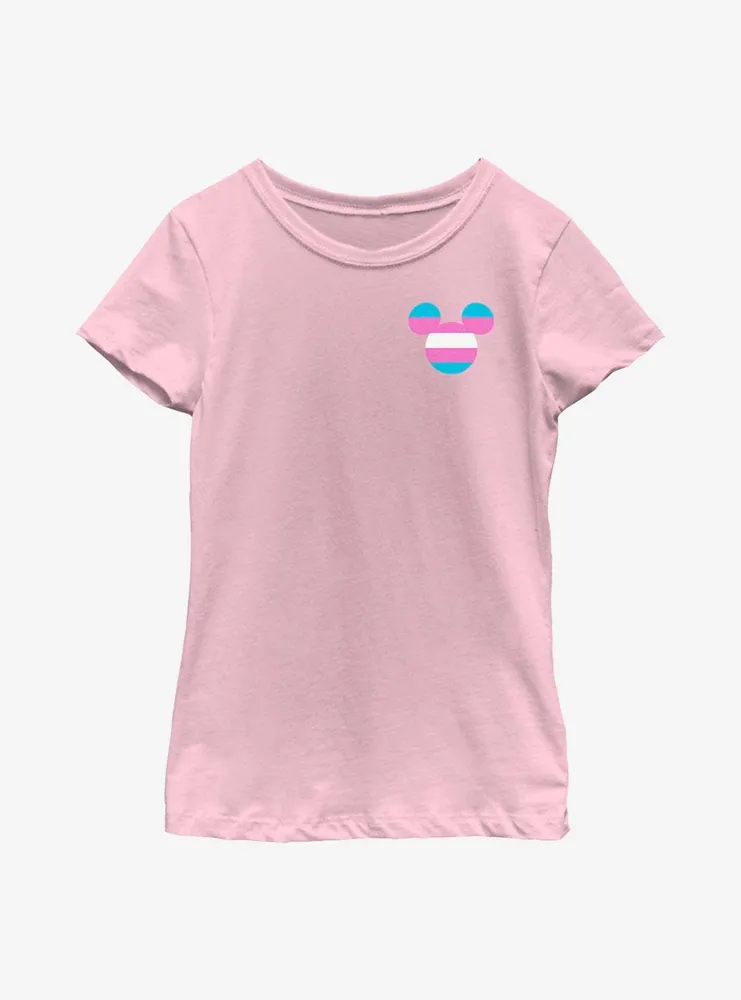 Disney Mickey Mouse Transgender Badge Youth T-Shirt