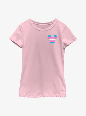 Disney Mickey Mouse Transgender Badge Youth T-Shirt