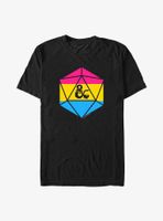 Dungeons And Dragons Pansexual D20 T-Shirt