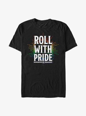Dungeons And Dragons Roll With Pride T-Shirt