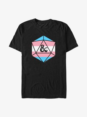 Dungeons And Dragons Transgender D20 T-Shirt
