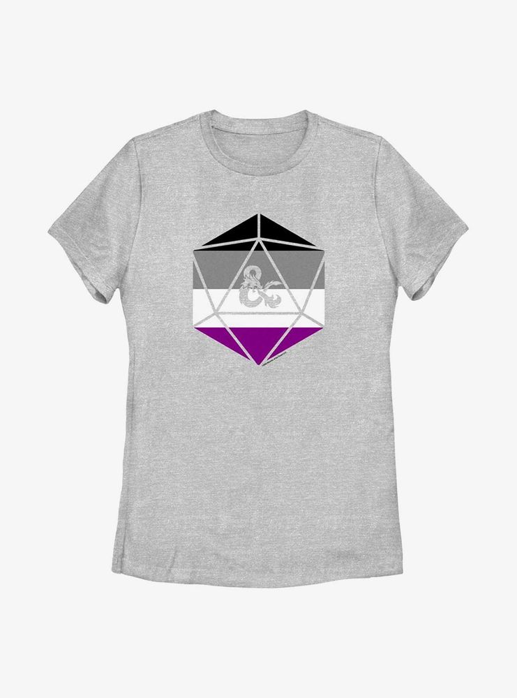 Dungeons And Dragons Asexual D20 T-Shirt