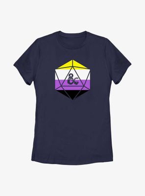 Dungeons And Dragons Non Binary D20 T-Shirt