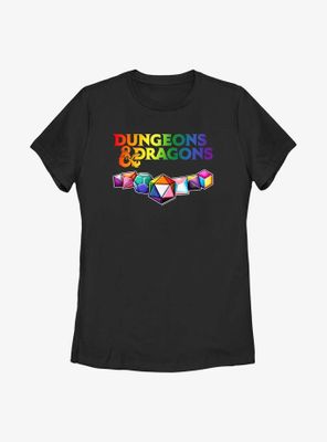 Dungeons And Dragons Pride Dice T-Shirt