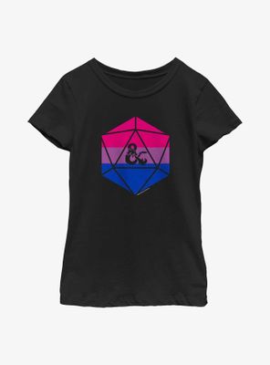 Dungeons And Dragons Bisexual D20 Youth T-Shirt