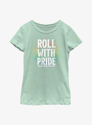 Dungeons And Dragons Roll With Pride Youth T-Shirt