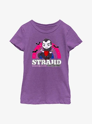 Dungeons And Dragons Bisexual Pride Strahd Chibi Youth T-Shirt