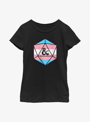 Dungeons And Dragons Transgender D20 Youth T-Shirt