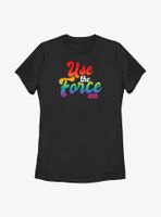 Star Wars Use The Force Rainbow T-Shirt