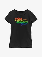 Star Wars X-Wing Script Youth T-Shirt